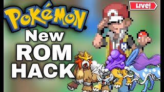 Lets Play New Pokemon ROM HACK ✨🌝 [upl. by Meedan]