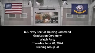 US Navy RTC Graduation Watch Party June 20 2024 [upl. by Bren553]