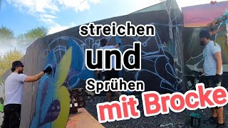 streichen und sprühen mit broke [upl. by Emerson]