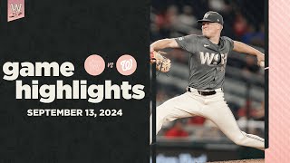 Marlins vs Nationals Game Highlights 91324  MLB Highlights [upl. by Ansaev]