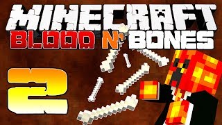 Minecraft FTB THE HOLY PICKAXE Blood N Bones Modded Survival  2  wMrWoofless amp Vikkstar [upl. by Favien]