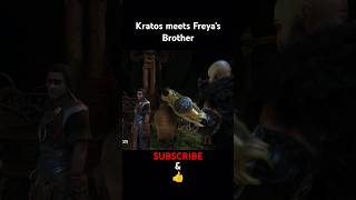 Kratos meets Freyas Brother God of War Ragnarok PC godofwar godofwarragnarok gaming godofwarpc [upl. by Adniralc]