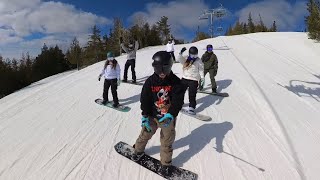 Snowboarding at Lutsen Mountain The Perfect Midwest Ski Resort [upl. by Neukam]