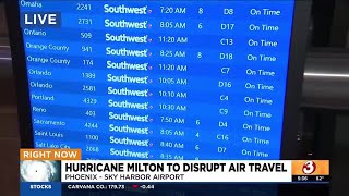 Florida airports shutting down due to Hurricane Milton [upl. by Schroeder]