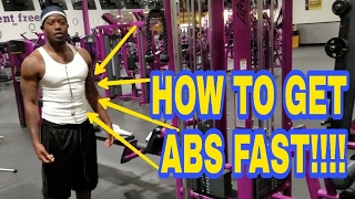 HOW TO GET ABS FAST UPPER LOWER AB WORKOUT [upl. by Halvaard358]