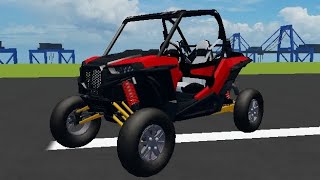 Roblox  Vehicle Legends  Polaris RZR XP 1000 [upl. by Ninehc]