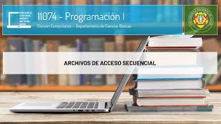 PT0601 Archivos de acceso secuencial [upl. by Llerrej617]