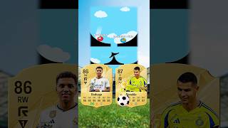 FIFA25 86Rodrygo 🆚 87Ronaldo 👀👑😱 football shorts [upl. by Elmore]