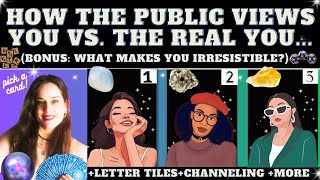 HOW ARE YOU BEING VIEWED IN PUBLIC VERSUS THE REAL YOU TAROT PICK A CARD READING charms details [upl. by Ahslek]