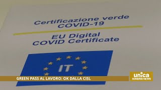 Green pass al lavoro ok dalla CISL [upl. by Handler]