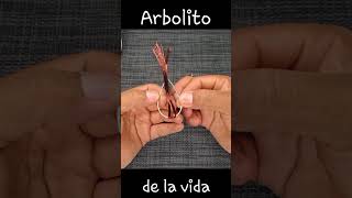 Arbolito de la vida con alambre [upl. by Herminia]