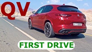 Alfa Romeo Stelvio QV first drive [upl. by Won]