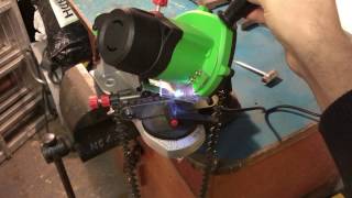 Lidl Chainsaw Grinder Sharpener [upl. by Yttam]