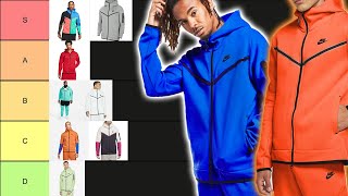 The best Nike Tech Fleece Colorways Tier list [upl. by Tharp]