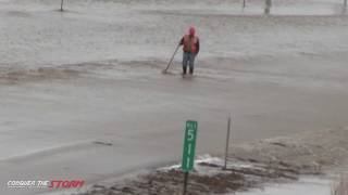 I90 Flooding Footage  Crow Agency MT 32419 [upl. by Elocin]