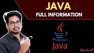 Java Full Information in Telugu [upl. by Eleanor]