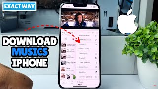 ios 18 How to Download Music on iPhone  FREE [upl. by Ainimreh]