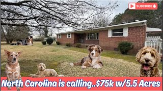 75k North Carolina is calling w5 acres “WOW” [upl. by Havot]