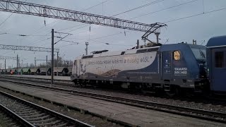 Trenuri  Trains  Ciulnița  17112022  4K [upl. by Trammel]