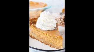 Pumpkin Pie with Graham Cracker Crust [upl. by Mosra767]