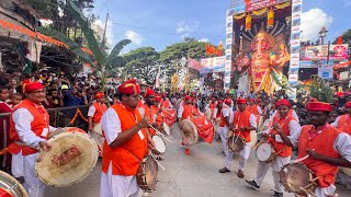 Khairatabad Ganesh 2023  Maharashtra Puneri Dhol Tasha Performance khairatabadganesh2023 ￼￼ [upl. by Audette]