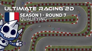 Qualifying In France  Ultimate Racing 2D  Karting Championship  Season 1  Round 7 [upl. by Yelehsa]