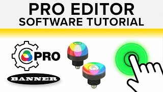 Banner Pro Editor Software for Touch Buttons [upl. by Leahcimaj992]