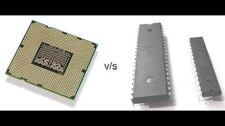 الدرس الاول microcontroller VS microprocessor [upl. by Bucella]