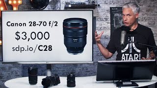 Canon 2870mm f2 R Review Greatest Zoom EVER for Canon EOS R [upl. by Aremahs]