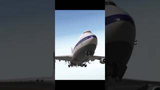 Boeing 747 Landing Gears aviation gaming shorts shortvideo [upl. by Jarietta]