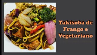 Yakisoba de Frango e Vegetariano  Chef Lucas Matos [upl. by Aipmylo]