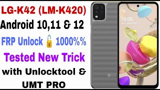 LG K42 FRP Bypass with UMT Unlocktool  LMK420 FRP Unlock using Test Point  LG K42 FRP 1000 [upl. by Aiderfla]