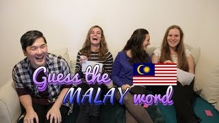 Guess the Malay Word [upl. by Curran]