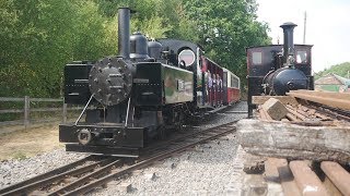 Apedale Valley Narrow Gauge Preserved Steam Railway Tracks To The Trenches 2018 Part 3 [upl. by Kluge]