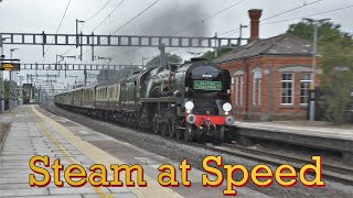 Steam Trains at Speed On The Mainline  Volume 1 [upl. by Paton]