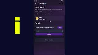 TikTok in 2024  Tapswap Code  10 Ways to Make Money on TikTok in 2024 [upl. by Acimat]