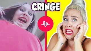 REACTING TO MY KID SUBSCRIBERS CRINGY MUSICALYS  OMG THE CRINGE  NICOLE SKYES [upl. by Durrace]