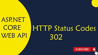 ASPNET Core WEB API  17 302 HTTP Status Code in ASPNET Core Web API in Telugu [upl. by Anneis]