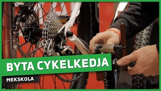 Byta cykelkedja  HappyMTBs Mekskola [upl. by Etak]