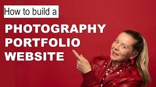 How to build a photography portfolio website  FREE photography website templates [upl. by Ydaj]