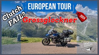 Solo European Motorcycle Tour 2024  3 Clutch issues on the Grossglockner [upl. by Relyc]