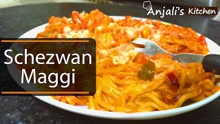 Schezwan Maggi Recipe  स्ज़ज़वान मैगी  Instant schezwan Maggi  Maggi Masala Recipe [upl. by Noisla]