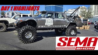 SEMA 2024 DAY 1 HIGHLIGHTS 4k UHD [upl. by Knipe]