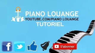 Gloire  Gloire à lagneau  PIANO LOUANGE [upl. by Rebak]