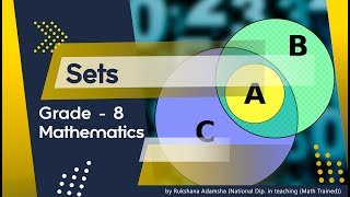 SETS  Grade 8  Mathematics  National Curriculum  English Medium [upl. by Rutherfurd547]