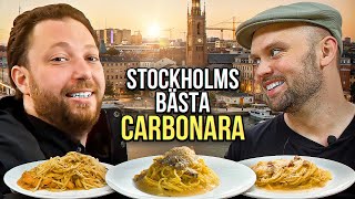 STOCKHOLMS BÄSTA CARBONARA  ROY NADER [upl. by Animsay]