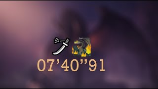 MHW Fatalis Solo  074091  Longsword  Freestyle No Heroic [upl. by Ecinreb]