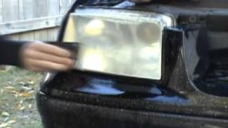 Headlight restoration VW Jetta [upl. by Nolos777]