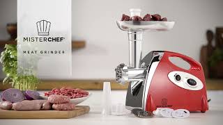 Misterchef Meat Grinder Red [upl. by Frankel]