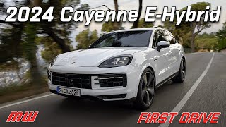 2024 Porsche Cayenne S EHybrid amp Turbo EHybrid  MotorWeek First Drive [upl. by Ecneret]